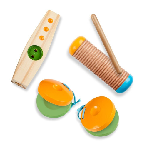Melissa & Doug Melissa & Doug Multicolour Let's Explore Camp Music Pretend Play Set 1