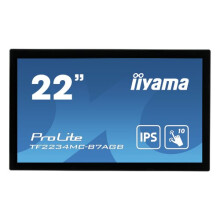 iiyama ProLite TF2234MC-B7AGB touch screen monitor 54.6 cm (21.5") 1920 x 1080 pixels Multi-touch Multi-user Black