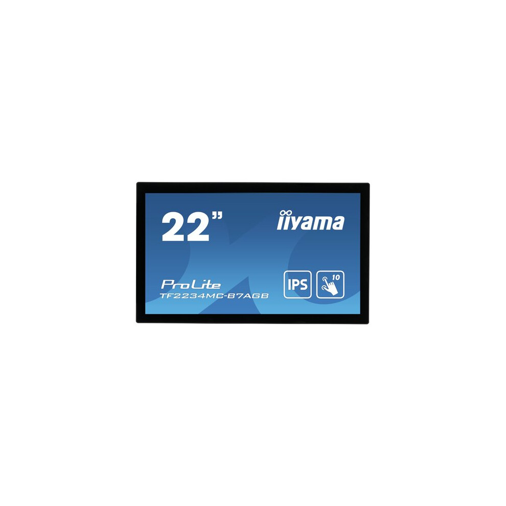 Schwarz Iiyama Prolite Tf2234mc-B7agb, 21,5'', Projected Capacitive, 10 Tp,... - Bild 7