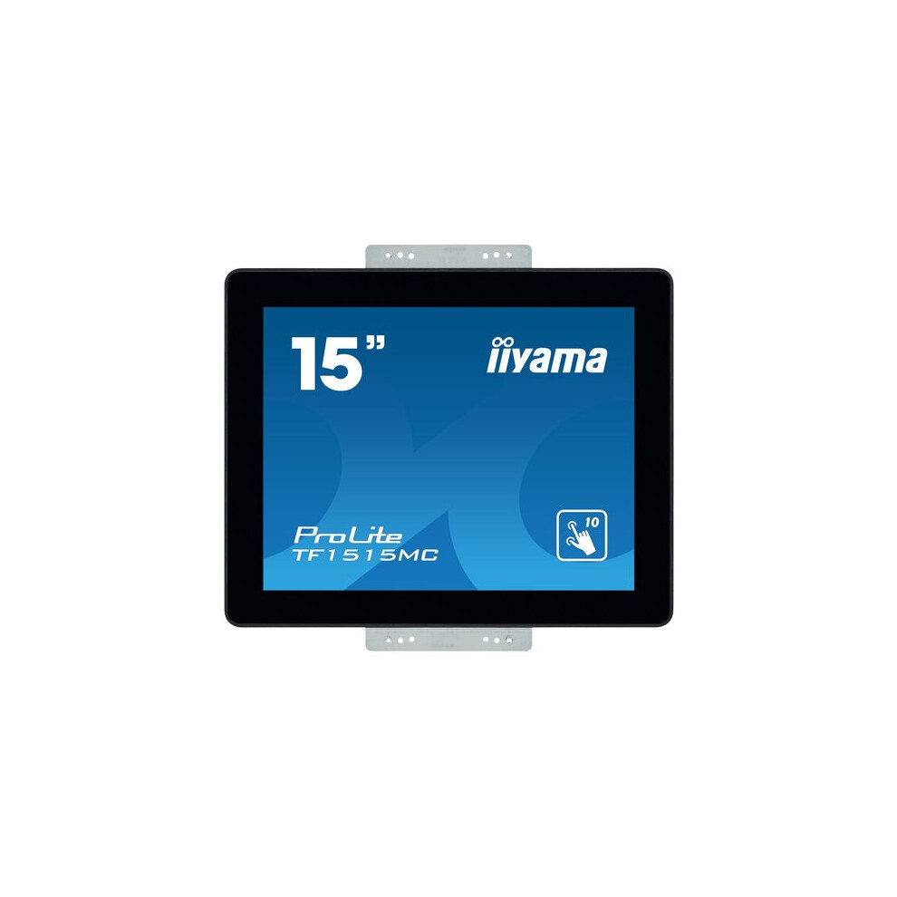 iiyama ProLite TF1515MC-B2 touch screen monitor 38.1 cm (15") 1024 x 768 pixels Multi-touch Black