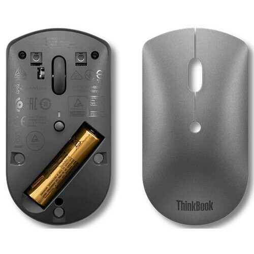 Lenovo Lenovo ThinkBook mouse Office Ambidextrous Bluetooth Optical 2400 DPI 1