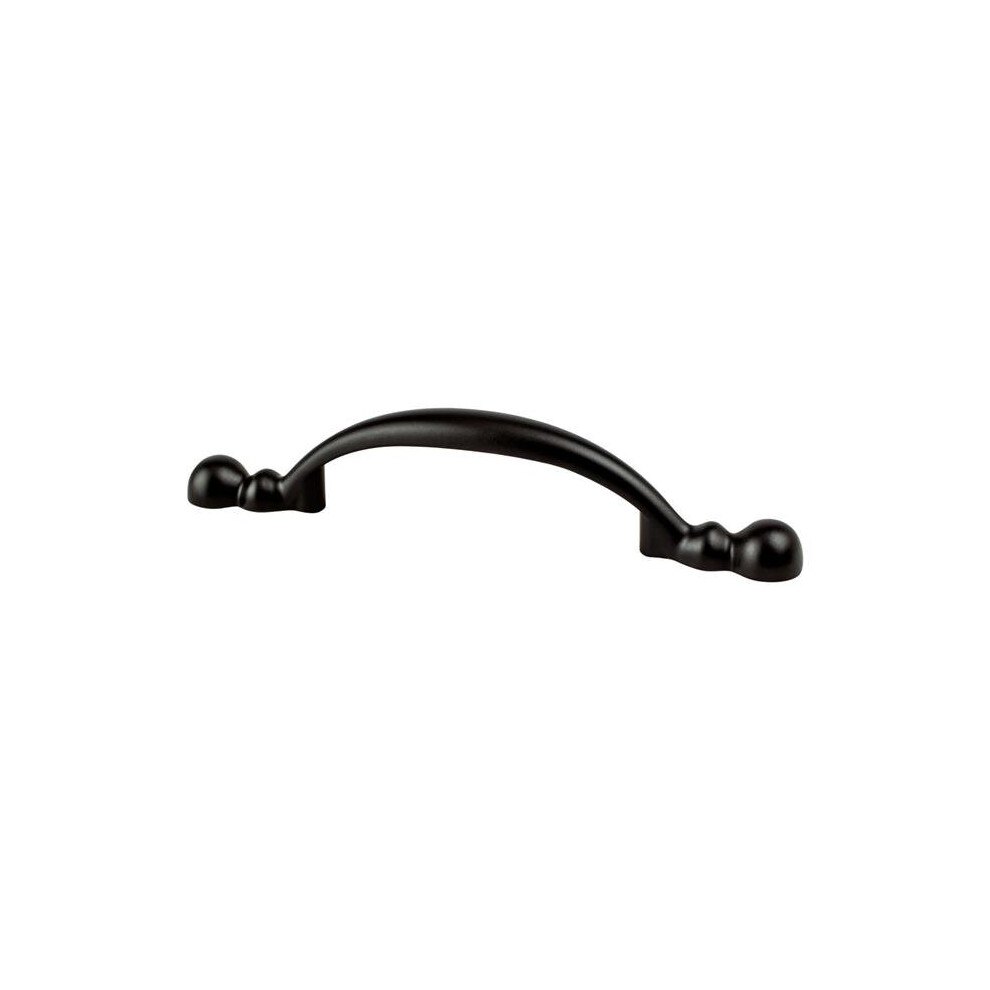 Berenson 9134-1055-P 3 In. Traditional Advantage Four Cc Matte Black Rounded End Pull 655701096571