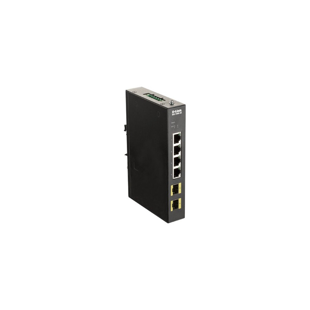 D-Link DIS-100G-6S network switch Managed Gigabit Ethernet (10/100/1000) Black