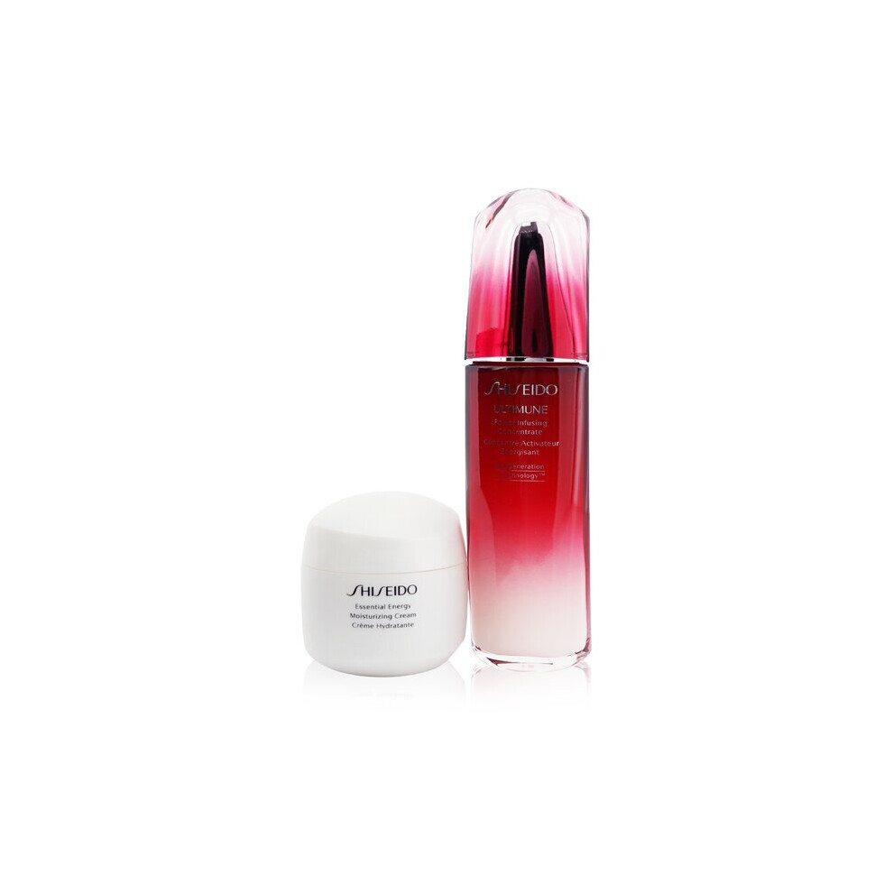 Defend & Regenerate Power Moisturizing Set: Ultimune Power Infusing Concentrate N 100ml + Essential Energy Moisturiz
