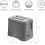 Quest Quest 34889 2 Slice Toaster with Variable Browning Control / Grey 2