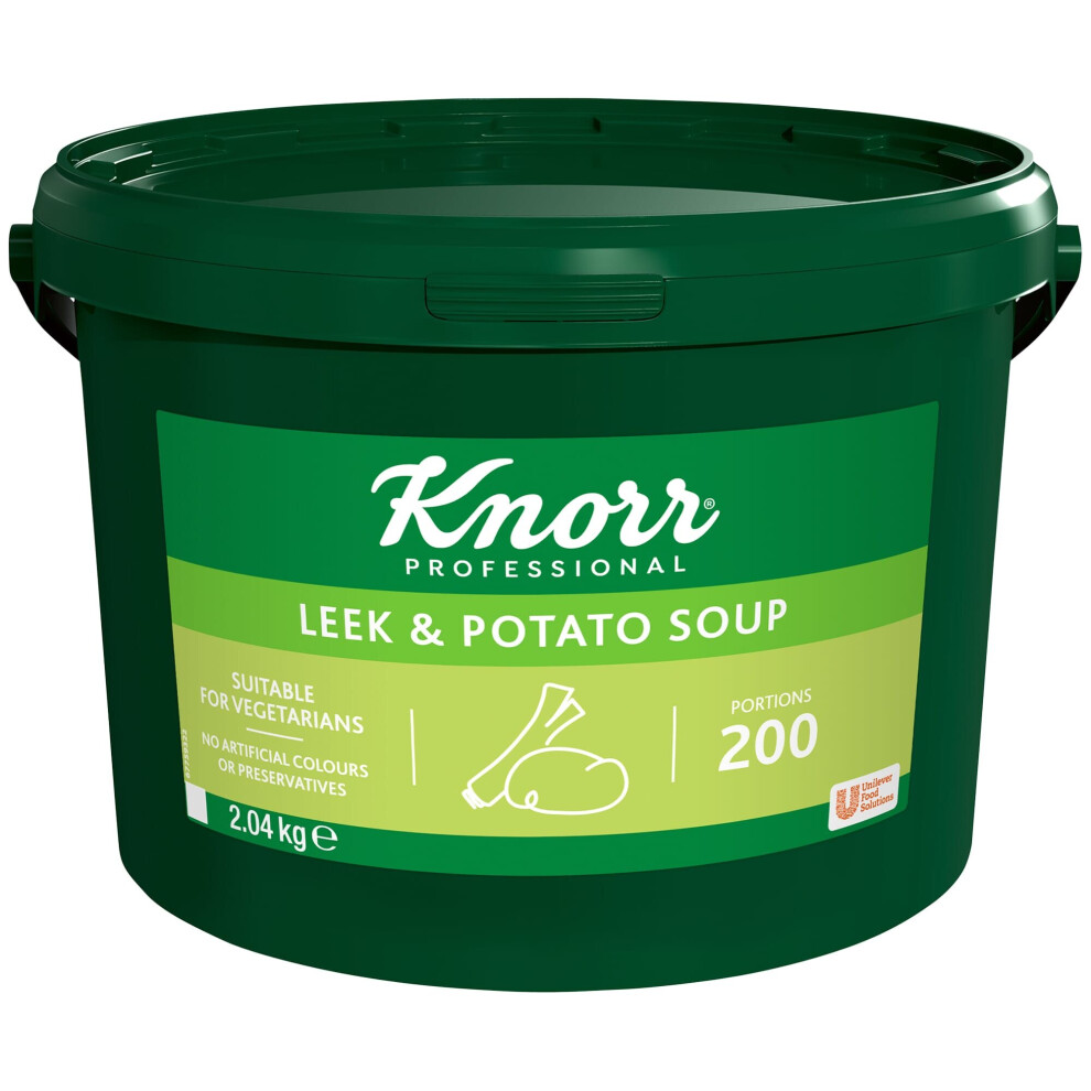 Knorr Professional Leek & Potato Soup Mix - 1x200ptn