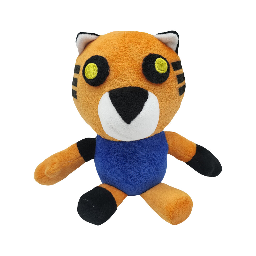 (Tiger) Roblox Piggy Plush Toy Stuffed Doll Kids Gift