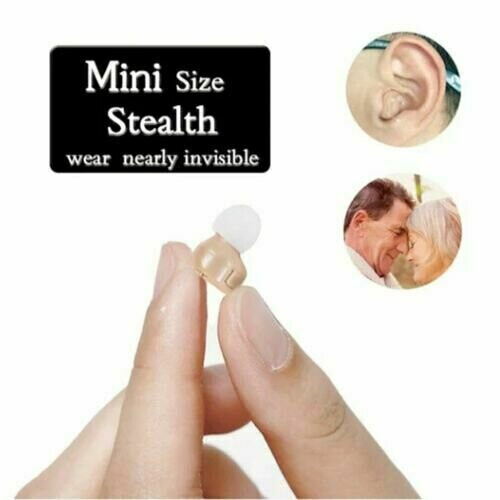 In-Ear Hearing Aid Mini Invisible Inner Ears Sounds Amplifier Deafness Device 1