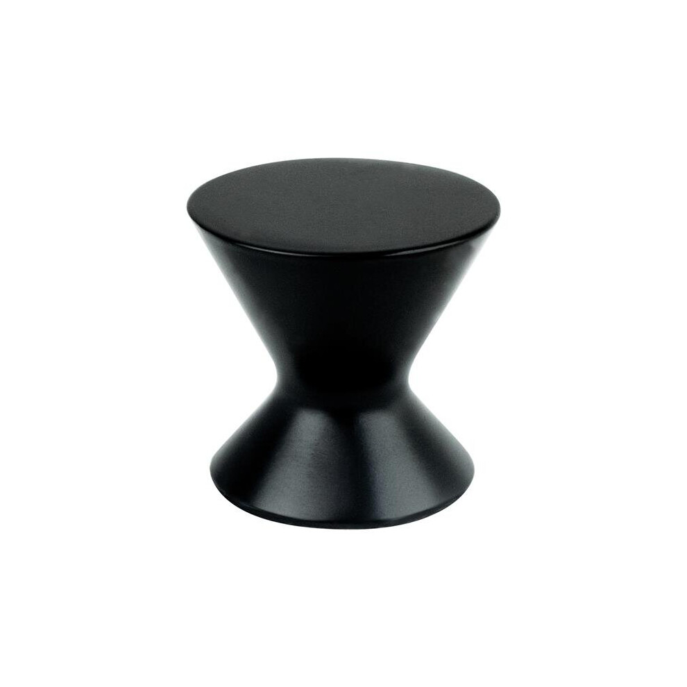 Berenson 2399-1055-P Domestic Bliss Matte Black Knob 655701099442