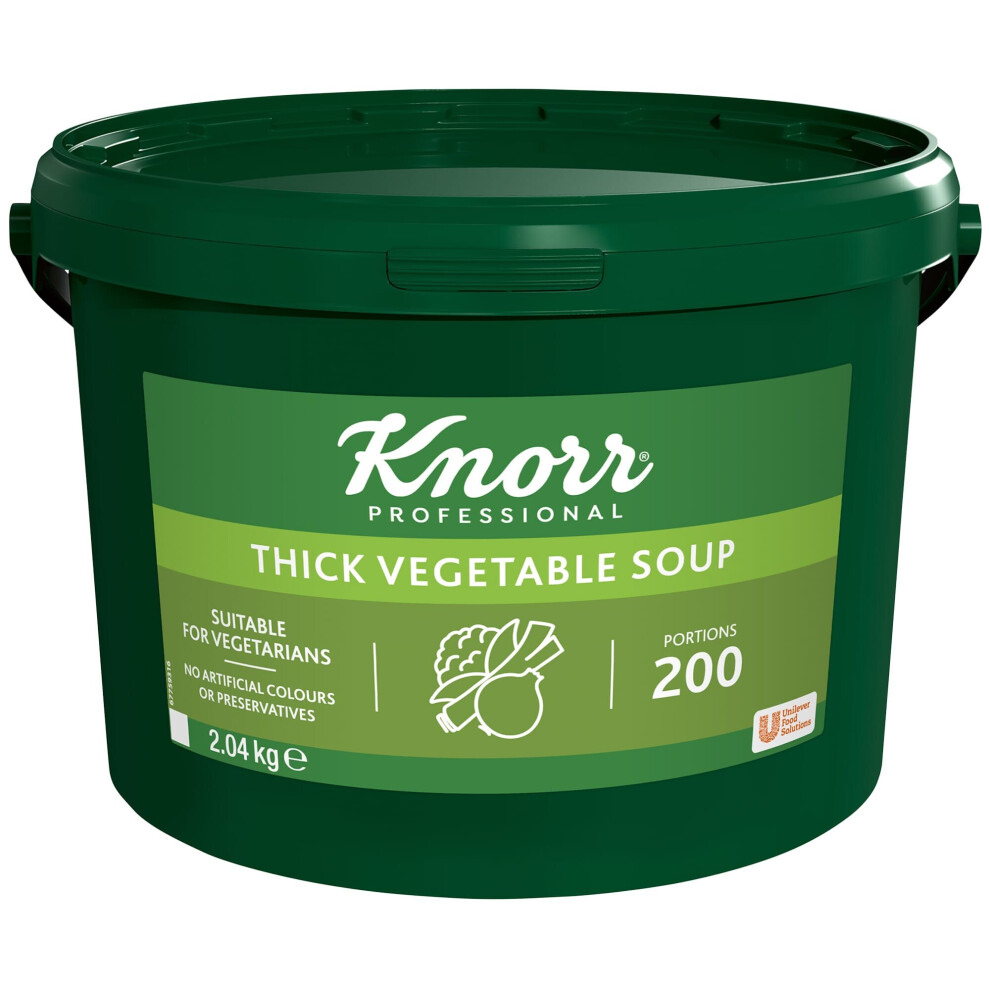 Knorr Professional Thick Vegetable Soup Mix - 1X200ptn