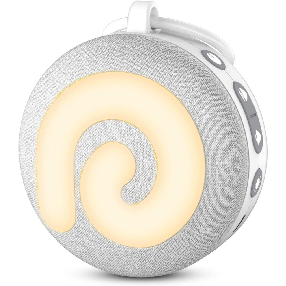 Dreamegg White Noise Machine, D11 Portable Sleep Sound Machine With Night Light for Baby Kids, 11 Soothing Sounds Therapy for Sleeping Nurse