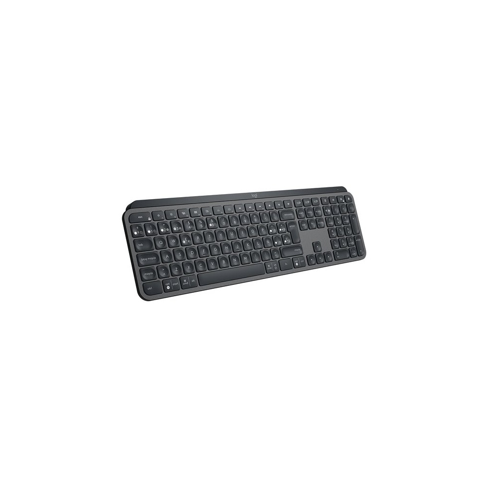 New Logitech Mx Keys Keyboard Rf Wireless + Bluetooth Qwerty Spanish Black 920-009410