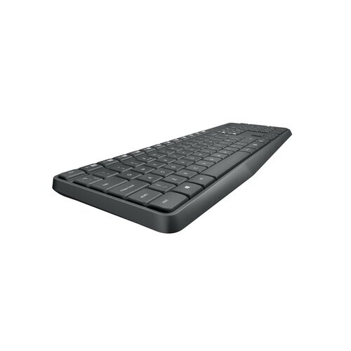 Logitech Logitech MK235 keyboard RF Wireless QWERTZ Swiss Black 1