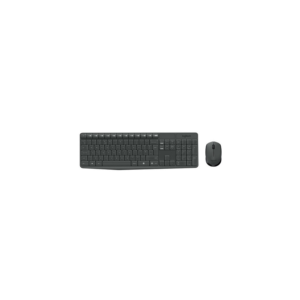Logitech Mk235 Keyboard Rf Wireless Azerty Belgian Grey