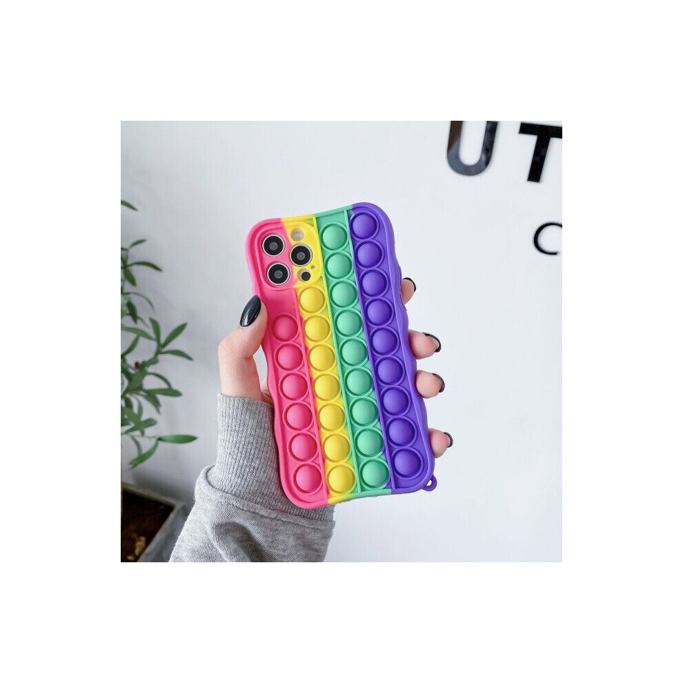 (Iphone Xr, 1) Pop It Fidget Push Bubble Case - Iphone Models 5060866205648