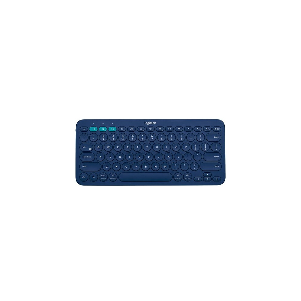 Logitech K380 Keyboard Tooth Qwerty Italian Blue