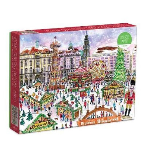Puzzle mit 1000 Teilen: Weihnachtsmarkt, Michael Storrings