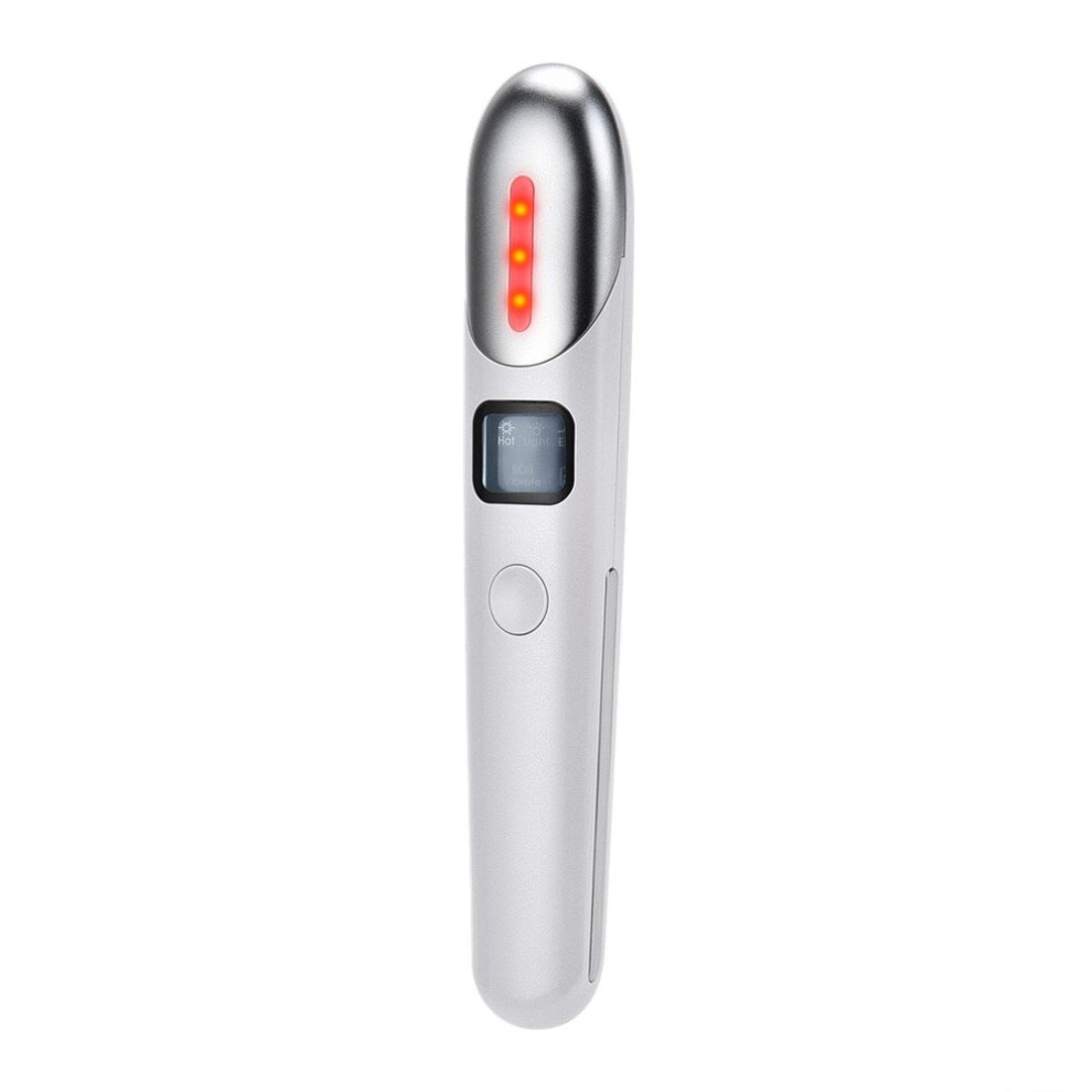 Hgo Ems Eyes Massage Therapy Removal Eye Care Vibration Massager|Home Use Beauty Devices Red/Light