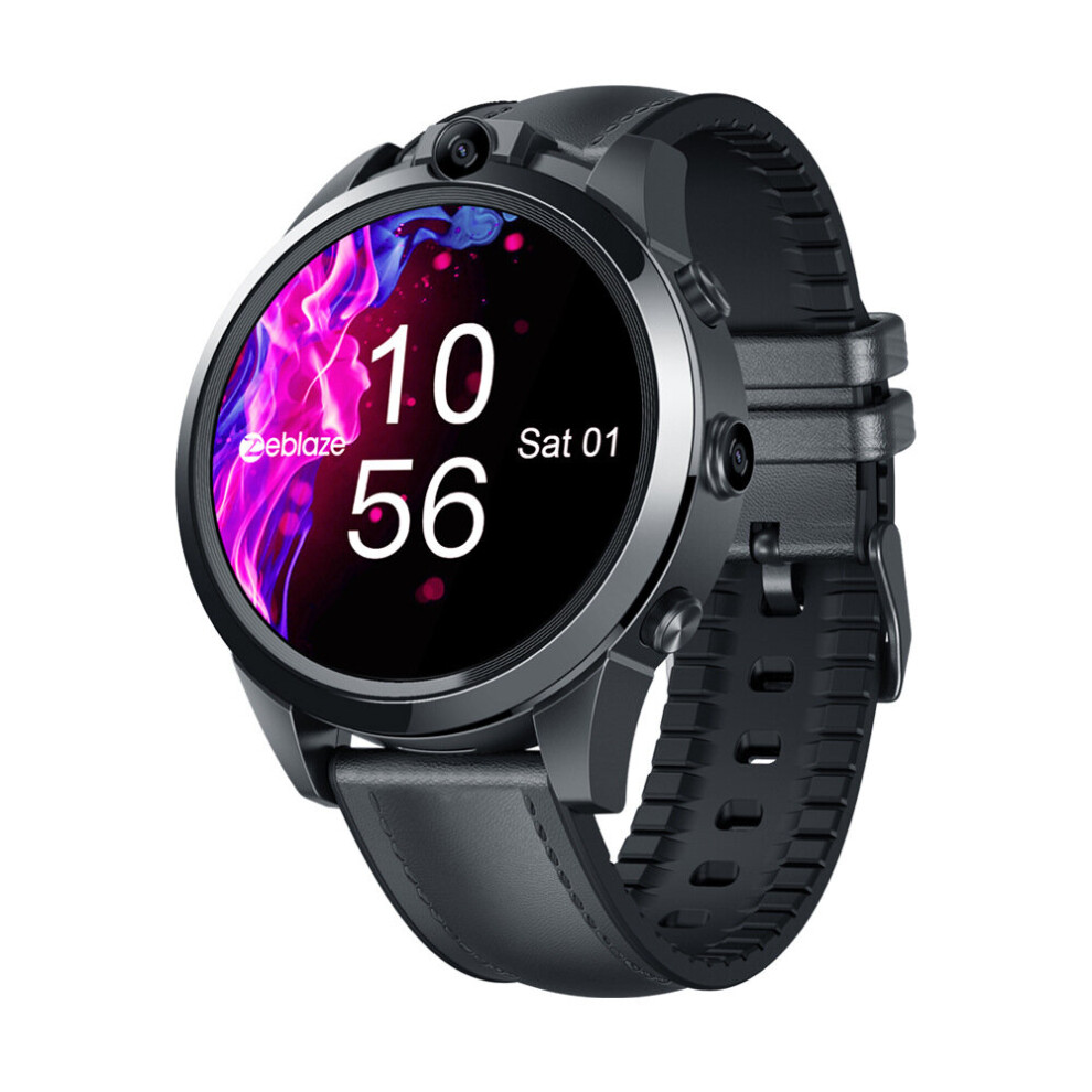 Ceramic Bezel 3Gb+32Gb Smartwatch Dual Camera Face Unlock Smart Watches(Black) Black 8433635720142