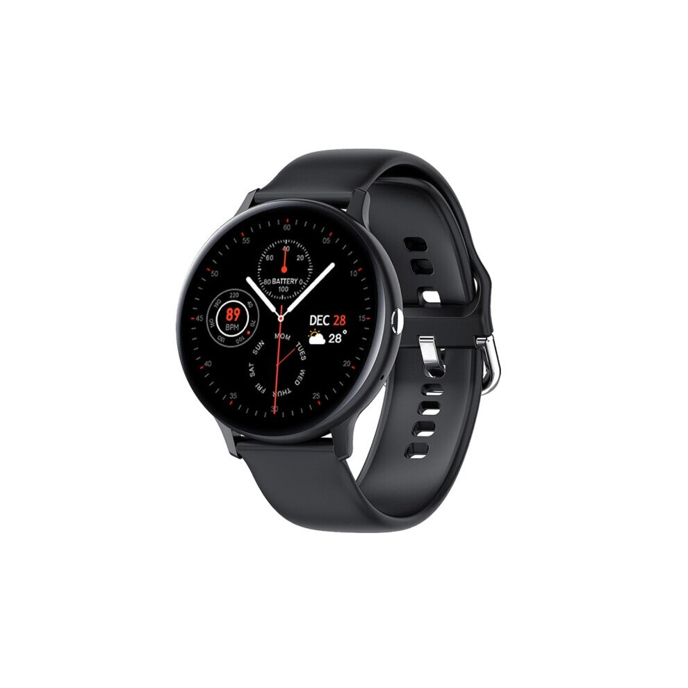 Smart Watch Men Women Bluetooth Call/Heart Rate Monitor/Music Control Smartwatch Watches(Black)