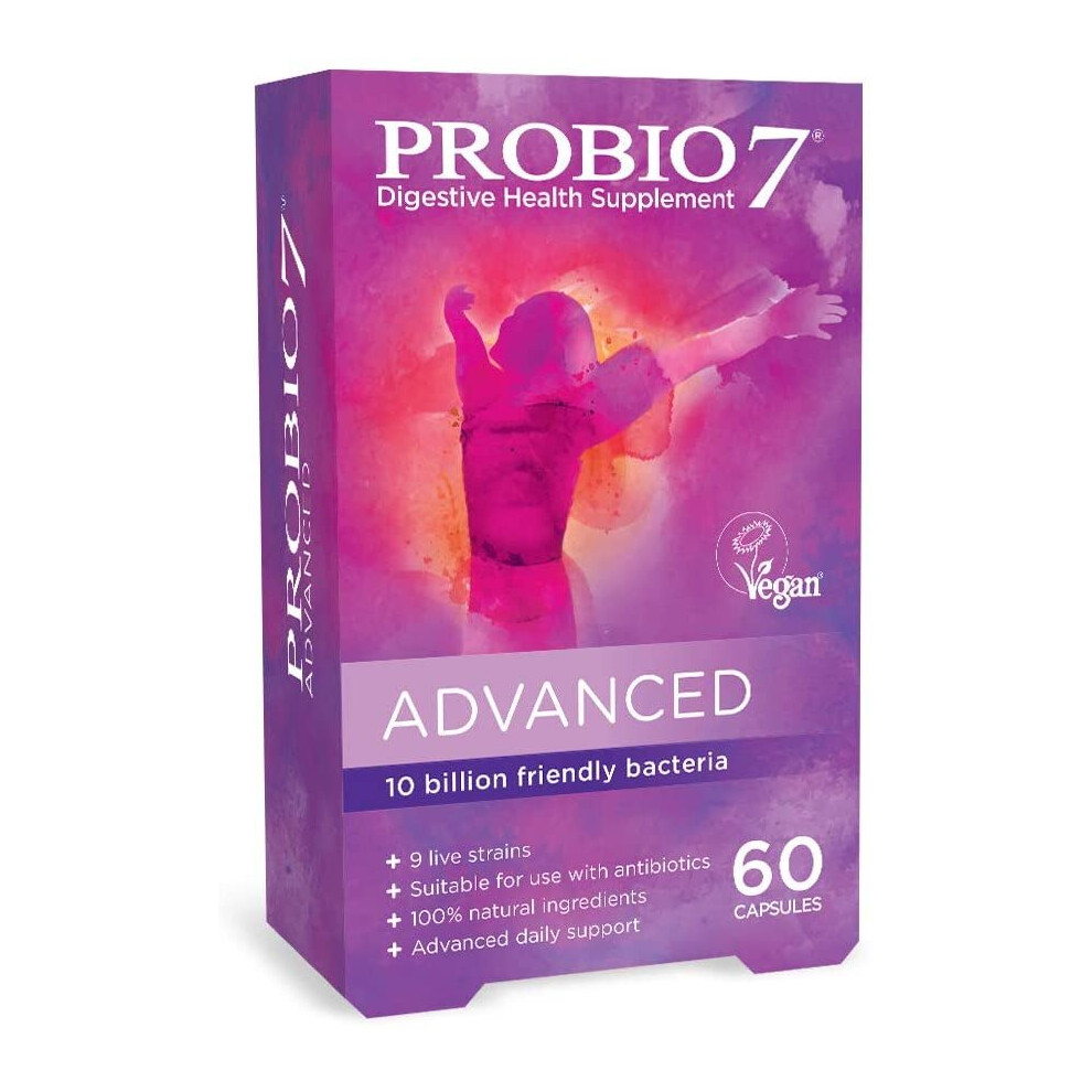 Probio 7 Advanced Digestive Health Supplement 60 Capsules