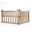 (Brown) Fence Panels (Pack of 4) 1