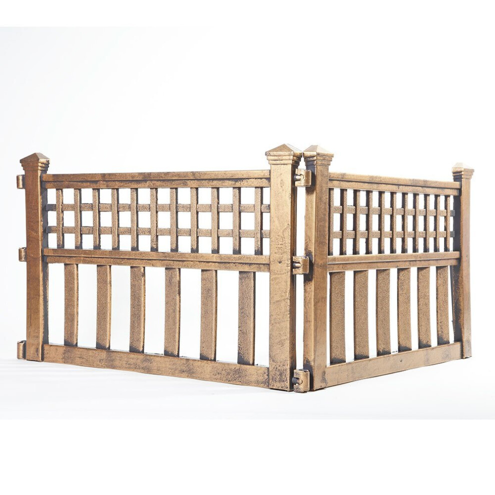 (Brown) Fence Panels (Pack of 4)
