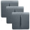 Trendi Switch Trendi 1 Gang 2 Way 10 Amp Light Switch Glossy Warm Grey (3 Pack) 1