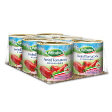 Peeled Plum Tomatoes Valfrutta Tomato Italian Catering  6  Can 2.5kg