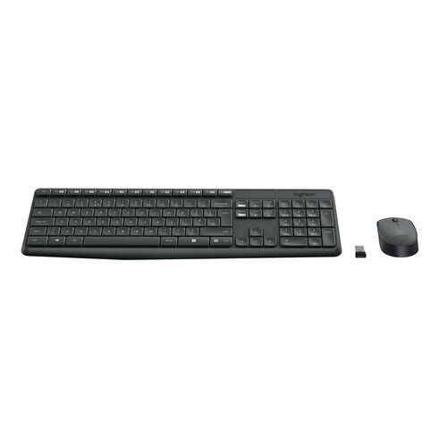 Logitech Logitech MK235 keyboard RF Wireless QWERTZ Swiss Black 2