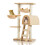 PawHut PawHut Cat Tree Kitten Scratching Activity Playing Climb Center 8