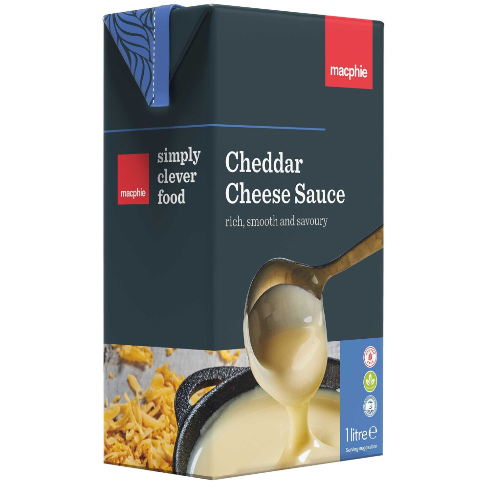 Macphie Gluten Free Cheddar Cheese Sauce - 1x1ltr