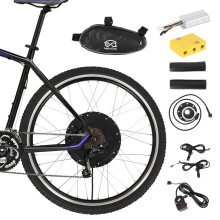 48V1500W PAS Rear Electric Bicycle E-Bike Wheel Conversion Kit 26"