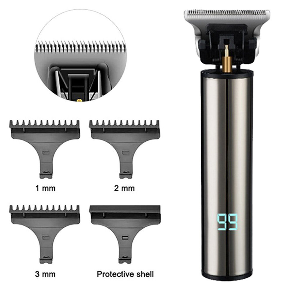 Mens Hair Clippers Cordless Electric Beard Trimmer Shaver Set