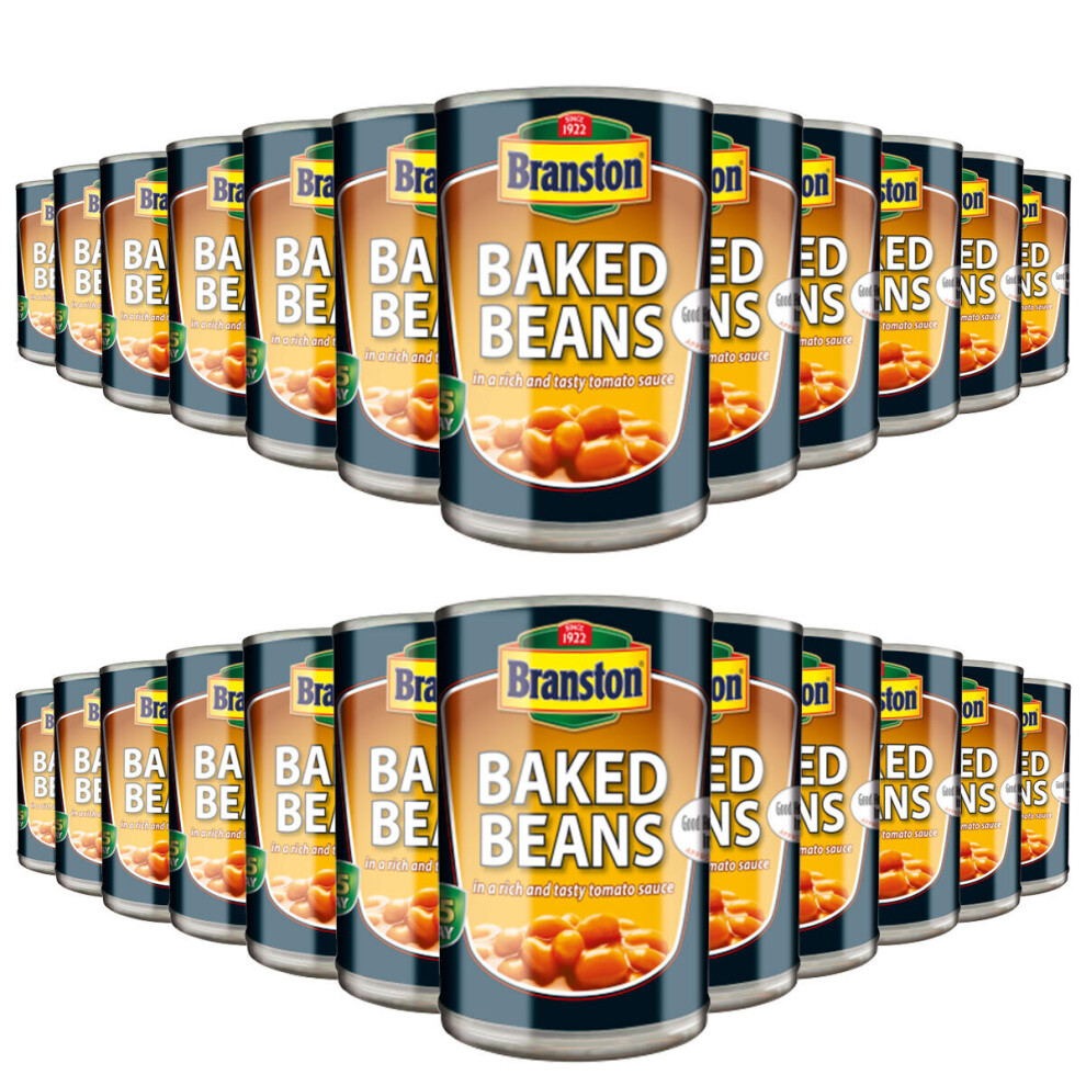 Branston Baked Beans In Tomato Sauce Original Tin Can 24 X 410G