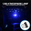 (Green) Hot Mini Wireless USB LED Car Interior Lighting Atmosphere Light Decorative Lamp 7