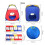 Kids Play Tents Pop Up Tunnel Baby Toddler Crawl Balls Pit Playhouse Portable 4