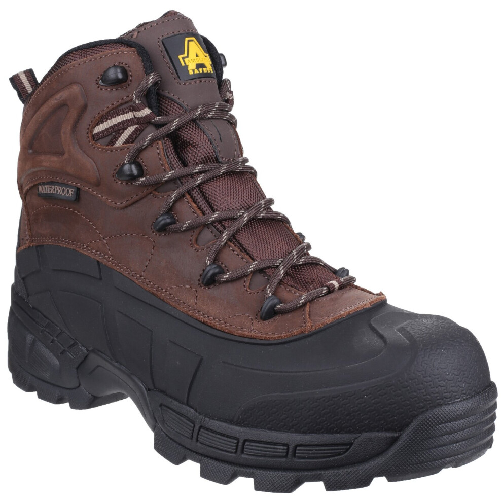 (9) Amblers FS430 Orca Waterproof Safety Boots Brown