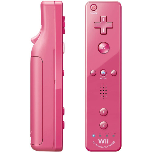 Refurbished Nintendo Wii  Remote Motion Plus Controller - Pink
