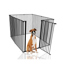 (Black, 118cm x 144cm) Bettacare Extra Tall Indoor Pet Pen