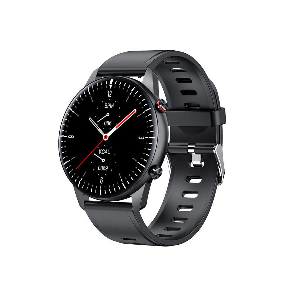 Smart Watch Bluetooth Call Smartwatch Sports Waterproof Call Heart Rate Watches(Black) Black 8415299366584
