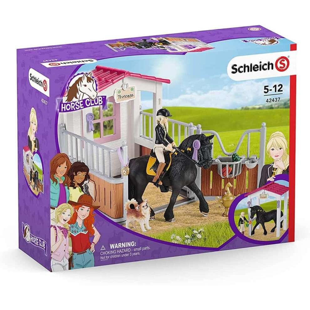 Schleich Multicolour Horse Box With Horse Club Tori & Princess Figures & Playsets Toy Gold