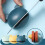 Portable Type Whetstone Sharpener Sharpening Knives Stone - Blue 4