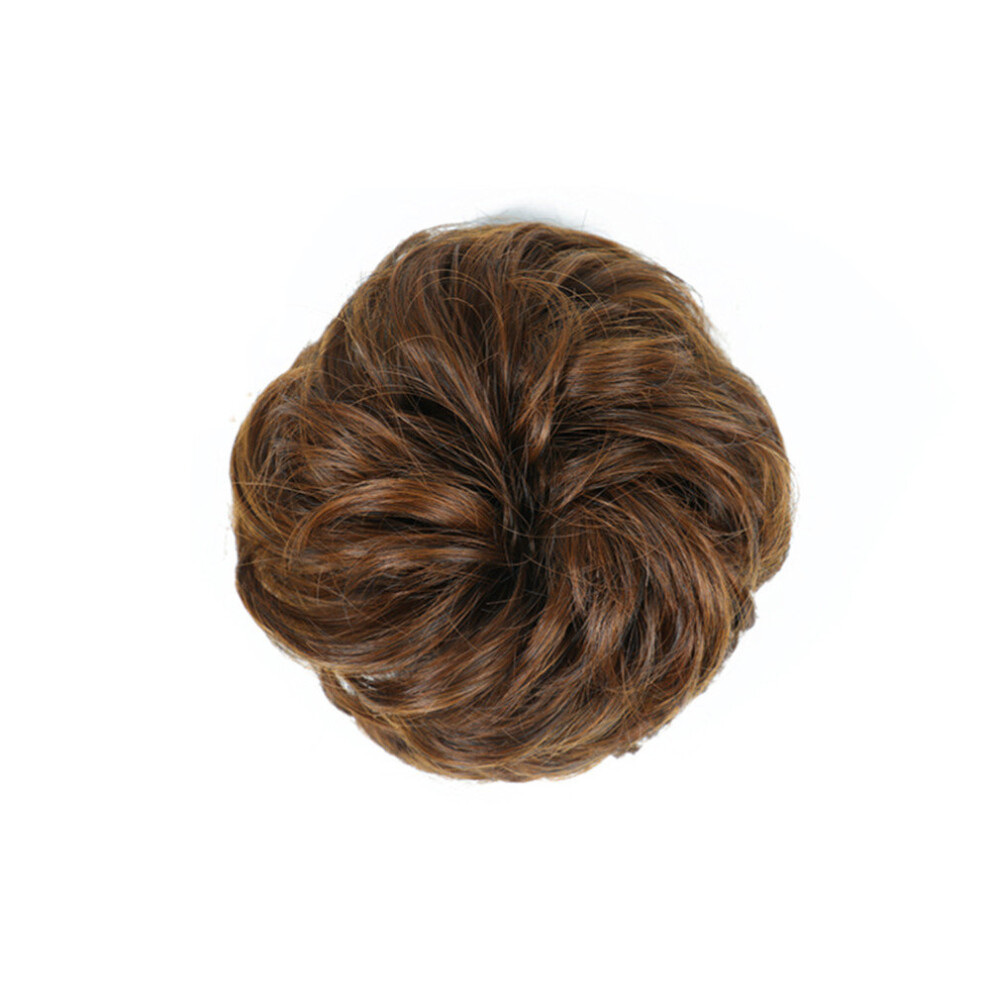Unisex Not,Specified 3 Pcs Extensions Wavy Curly Messy Hair Bun Extensions Donut Hair Chignons Hair Piece Wig Hairpiece Headwear