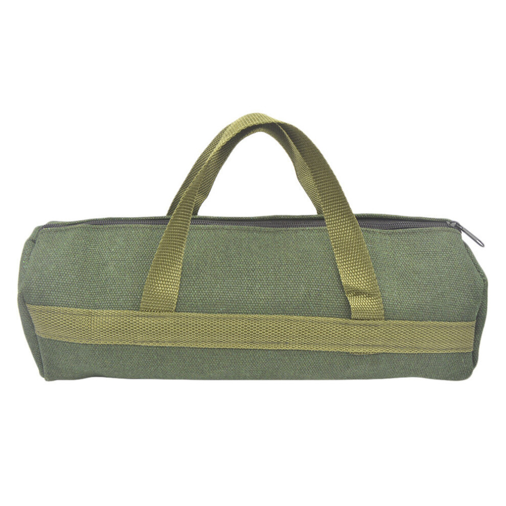 2 Pcs Multi-Functional Hardware Handbag Tool Bag Electrician Toolkit Organizer Pouch Tool Bag Canvas Storage Zipper Carrier Tote Case 775821411068