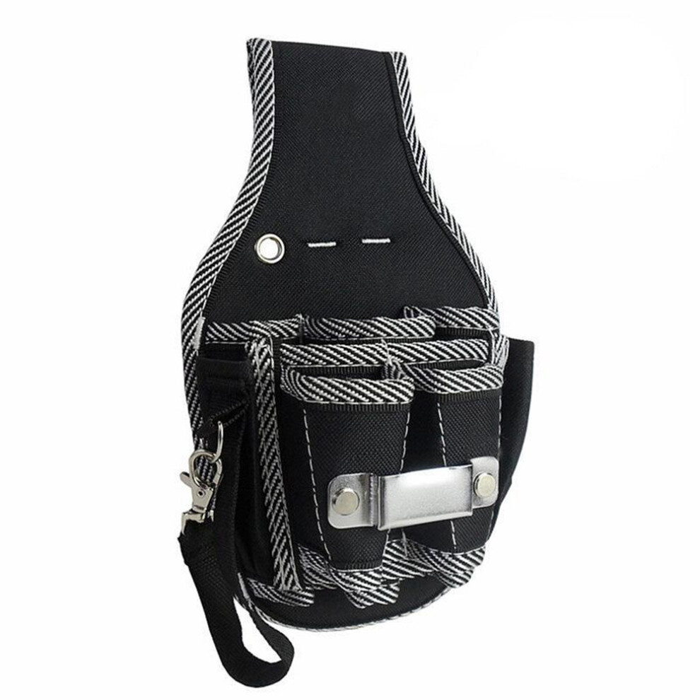 Protable Drill Screwdriver Utility Kit Holder Nylon Fabric Tool Bag Electrician Waist Pocket Tool Belt Pouch 775821410887