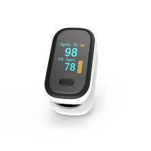 Finger pressure oximeter CE certification blood oxygen saturation detection blood sample pulse heart rate monitor