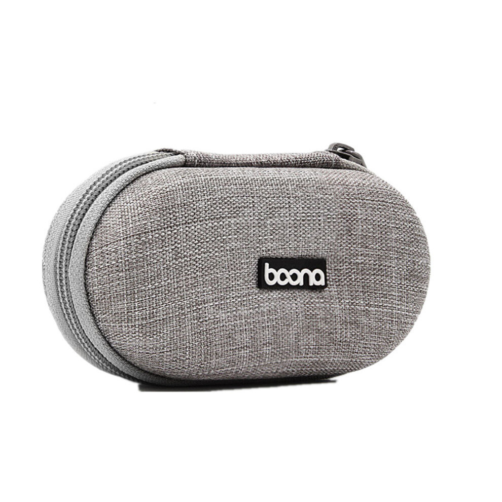 2Pcs Mini Headphone Case Portable U Disk Storage Box Earphone Earbuds Box Storage For Memory Card Headset Usb Cable Charger Organizer 774048250108