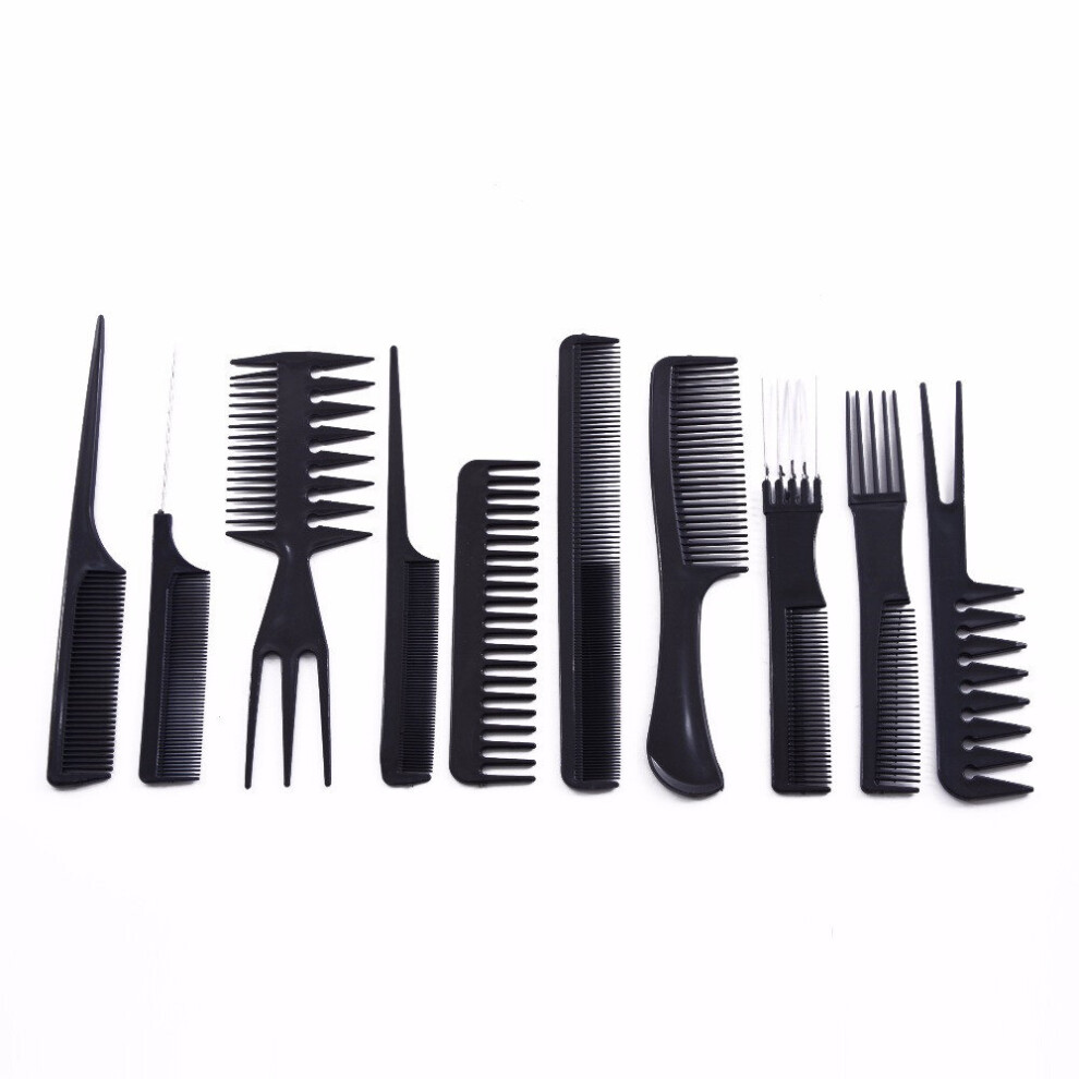 Unisex Not,Specified 3 Sets Professional Hair Brush Comb Salon Barber Anti-Static Hair Combs Hairbrush Hairdressing Combs Hair Care Styling Tools