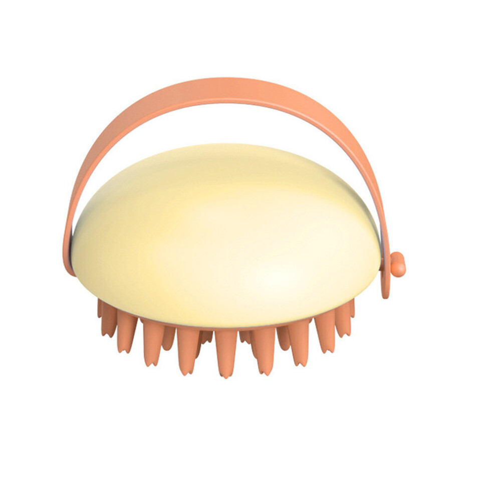 3Pcs Handheld Silicone Scalp Shampoo Massage Brush Washing Shower Hair Massager Clean Brush Bath Shower Hair Cleaning Brush Comb